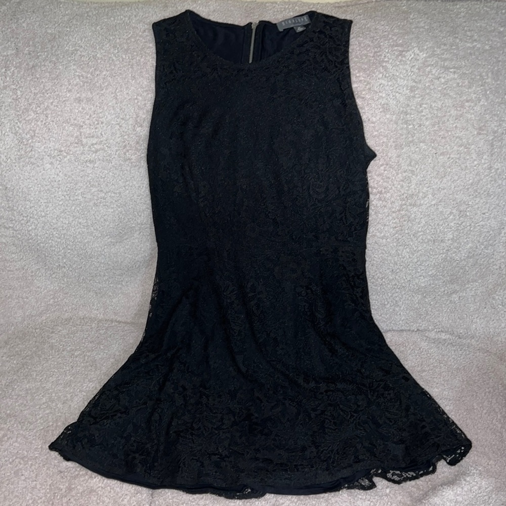 BLACK lace dress